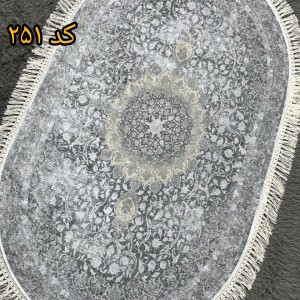 پادری مخمل بیضی سایز۶۰در۱۰۰(کد۲۵۱)