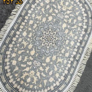 پادری مخمل بیضی سایز ۶۰در۱۰۰(کد۲۵۲)