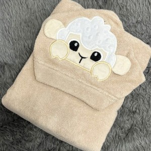 حوله تن پوش بچگانه (کرم)