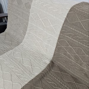 شال مبل دیانا نخ اکرولیک (نسکافه ای)