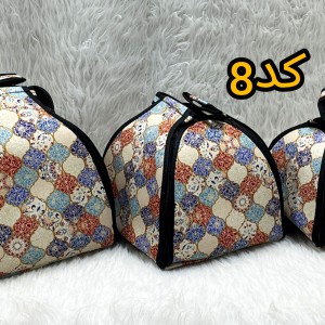 جا قابلمه‌ای سه تیکه کرپ(کد۸)