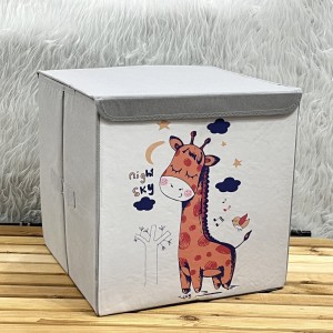 باکس لباس عروسکی مربع (طرح زرافه)
