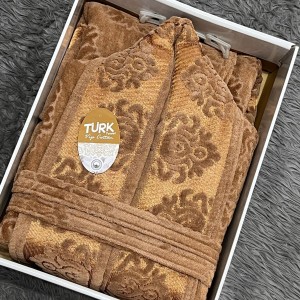حوله تن پوش ترک سایز 125(قهوه ای)