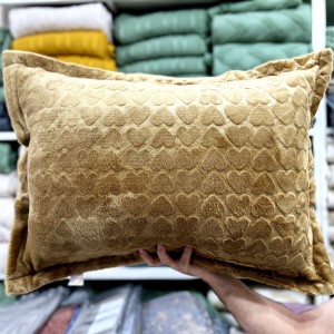 روبالشتی حوله ای (قهوه ای)