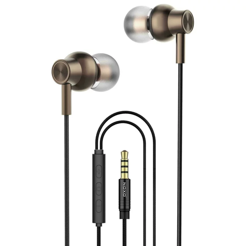 هندزفری سیمی نوکسو مدل HFN-4 | صدای استریو با جک 3.5mm و طراحی سبک