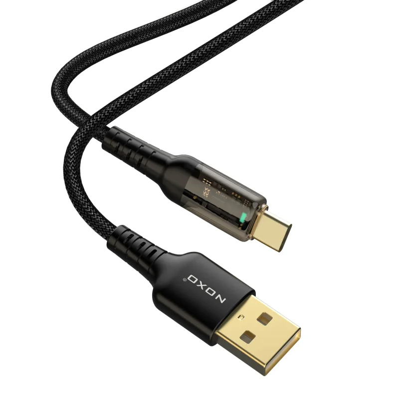 کابل تبدیل  USB-A به Type-C نوکسو مدل CN-3 طول  1.2 متر شارژ سریع 2.4 آمپر