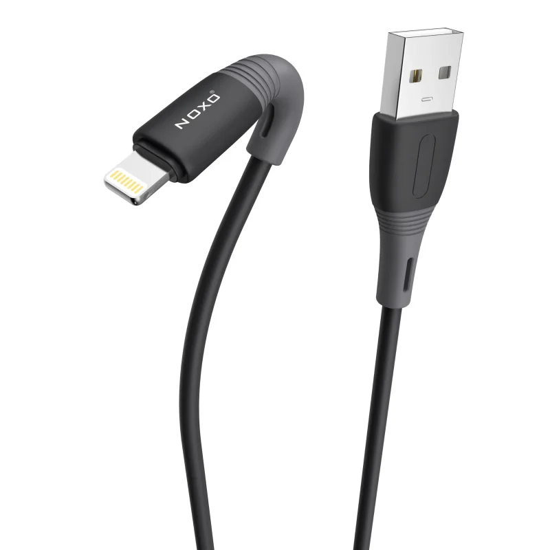 کابل تبدیل USB-A به Lightning نوکسو مدل  CN-2 طول 1متر | شارژ سریع 2.4 آمپر