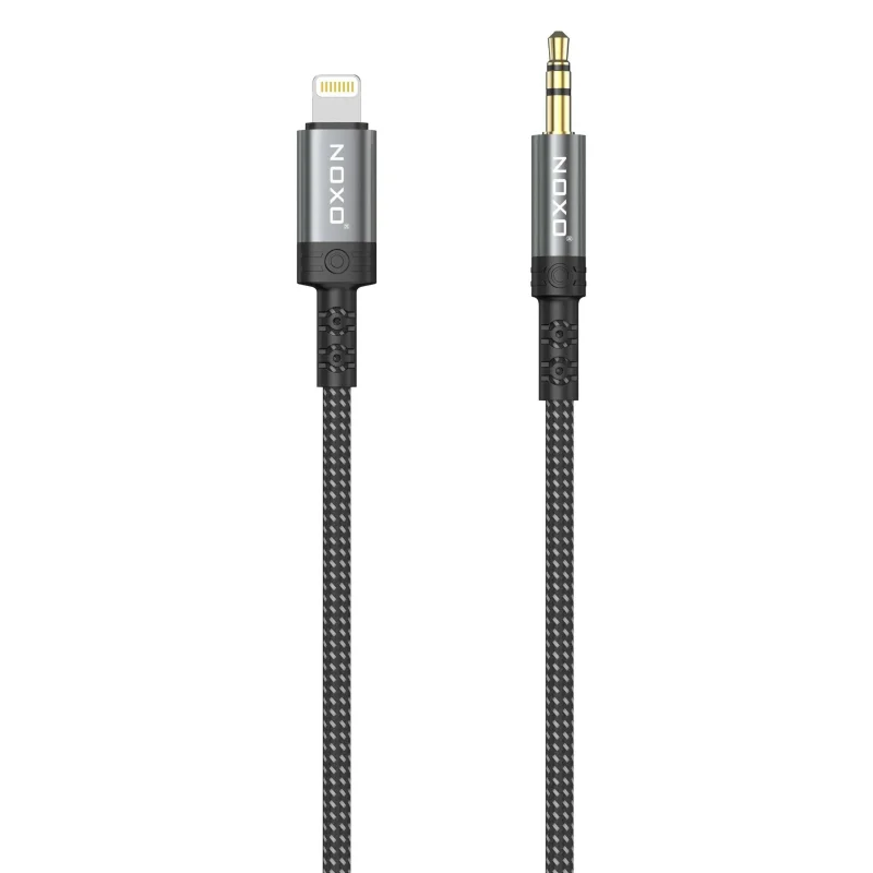 کابل AUX نوکسو لایتنینگ به جک 3.5 میلی متری مدل AUX-N-2 | طول 1.5 متر