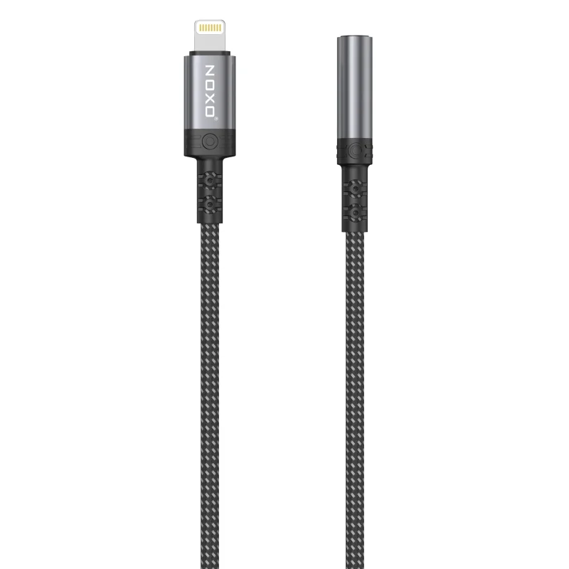 مبدل لایتنینگ به جک 3.5 میلی متری نوکسو مدل JACK-N-1  |طول 1.4 متر