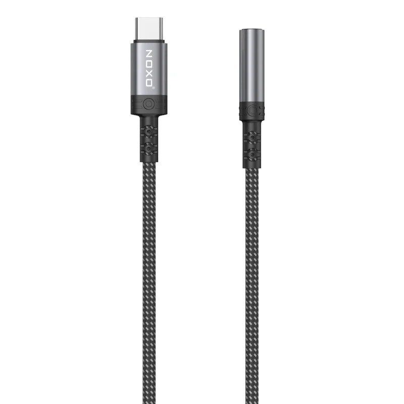 مبدل USB-C به جک 3.5 میلی متری نوکسو مدل JACK-N-2  |طول 1.4متر