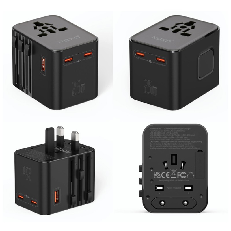 آداپتور مسافرتی نوکسو مدل UN-N3