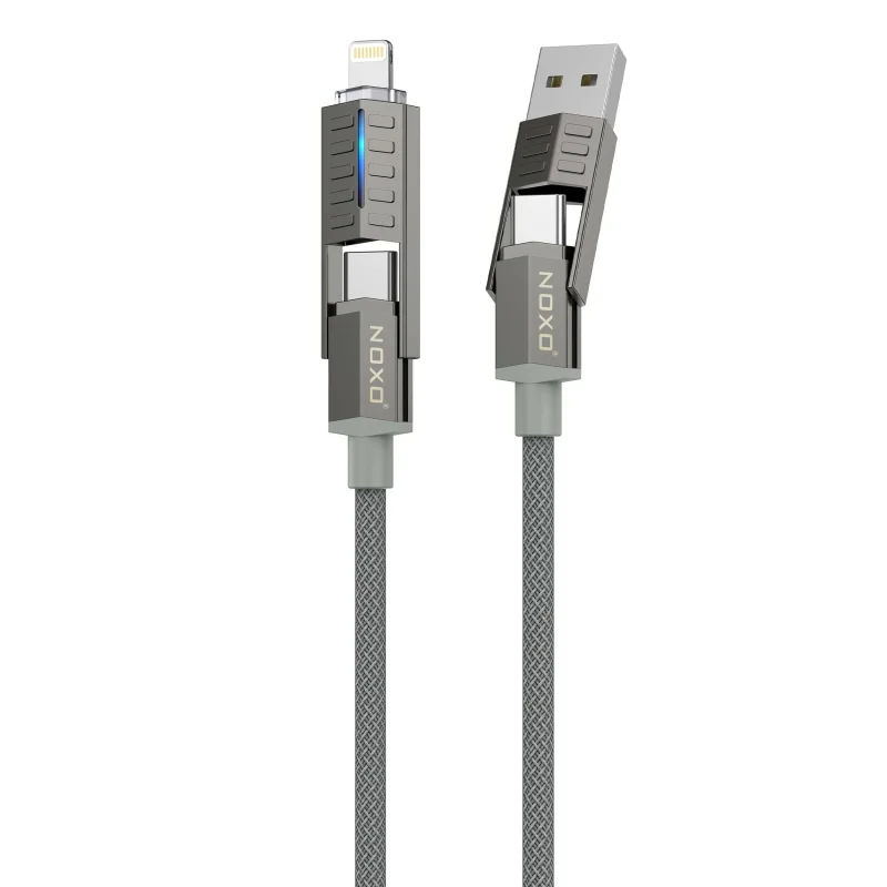 کابل شارژ چندکاره 4 در 1 نوکسو مدل CN-11 طول 1.2 متر