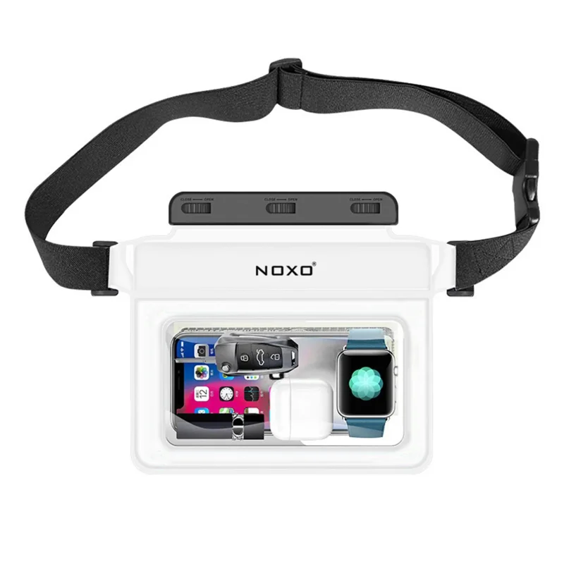 بگ کمری ضدآب موبایل نوکسو مدل WP‑N3 با استاندارد IPX8 | مناسب گوشی تا 8 اینچ