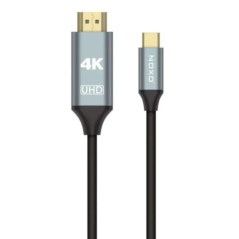 کابل تبدیل USB-C به HDMI نوکسو مدل HDMI-N2 طول 2 متر | خروجی 4K و پشتیبانی از HDR