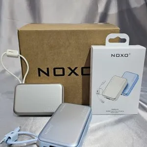 پاوربانک Noxo PN-5 ظرفیت 20000mAh با شارژ فوق سریع 22.5 وات | Power Bank با پورت USB-C و کابل داخلی