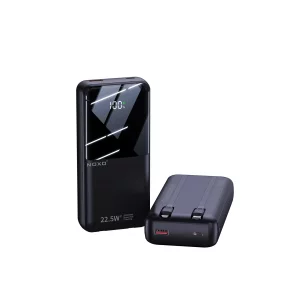 پاوربانک Noxo PN-2 با ظرفیت 20000mAh و شارژ فوق سریع 22.5 وات | خروجی USB-C، USB-A و کابل داخلی