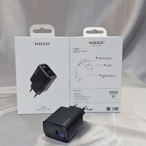 شارژر کلگی نوکسو CHN-4 دو پورت با پین UK برای گوشی و تبلت، ورودی AC110-240V