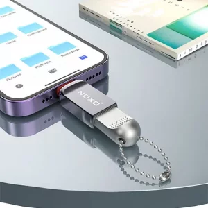 مبدل OTG نوکسو مدل OTN-2 – تبدیل USB به تایپ C برای گوشی‌های هوشمند