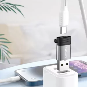 مبدل OTG USB-C به USB 2.0 مدل OTN-3 نوکسو – اتصال سریع و راحت دستگاه‌های USB به گوشی‌های USB-C