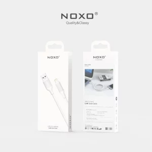قیمت و خرید کابل تبدیل USB-A به Lightning نوکسو مدل  CN-1 طول 1متر در رنگ سفید