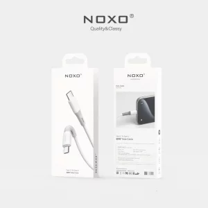 قیمت و خرید کابل تبدیل  Type-C به Type-C نوکسو مدل  CN-2 طول 1متر در رنگ سفید