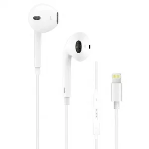 هندزفری سیمی نوکسو مدل HFN-2 | اتصال لایتنینگ و صدای استریو با طراحی مقاوم