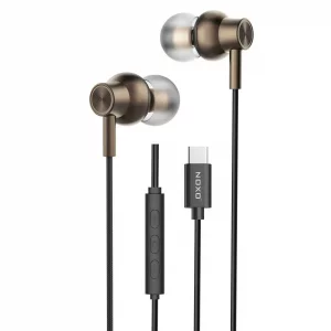 هندزفری سیمی نوکسو مدل HFN-5 با صدای استریو و رابط USB-C | کیفیت بالا و طراحی مقاوم