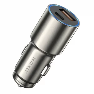 شارژر فندکی ماشین  نوکسو CCN-3 | سوپر فست شارژ 48W با PD 30W + QC3.0 | بدنه فلزی