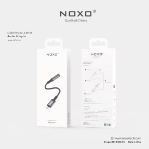 قیمت و خرید مبدل لایتنینگ به جک 3.5 میلی متری نوکسو مدل JACK-N-1  |طول 1.4 متر