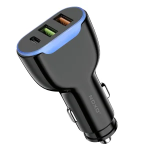 قیمت و خرید شارژر فندکی 30 وات سه پورت نوکسو مدل CCN-2