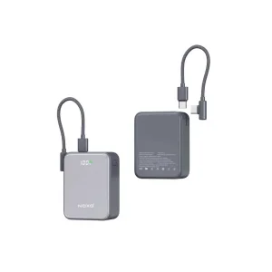 پاوربانک مگنتی نوکسو PN‑10 با ظرفیت 10000میلی آمپر ساعت ، خروجی 22.5 وات و شارژ بی‌سیم 15 وات