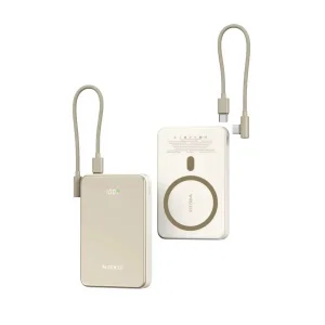 پاوربانک بی سیم نوکسو با ظرفیت 10000 میلی‌آمپر ساعت توان 22.5 وات فست شارژ مدل PN-12