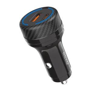 شارژر فندکی نوکسو مدل  CCN‑6 | توان 52.5 وات 2 پورت USB‑C + USB‑A پشتیبانی از شارژ سریع