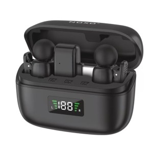 میکروفون بی‌سیم نوکسو مدل MC-N1 با تکنولوژی هوش مصنوعی | ضبط حرفه‌ای صدا