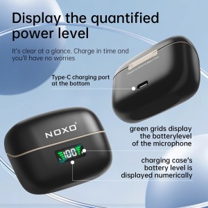 قیمت و خرید میکروفون بی‌سیم نوکسو مدل MC-N1 با تکنولوژی هوش مصنوعی | ضبط حرفه‌ای صدا