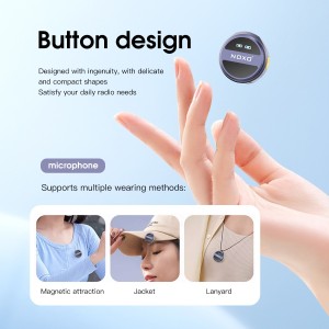 قیمت و خرید میکروفون بی‌سیم نوکسو مدل MC‑N2 دو کاربره Type‑C | نویز کنسلینگ هوشمند + باتری 40 ساعته