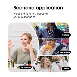 قیمت و خرید میکروفون بی‌سیم نوکسو مدل MC‑N2 دو کاربره Type‑C | نویز کنسلینگ هوشمند + باتری 40 ساعته