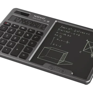 ماشین حساب خورشیدی نوکسو مدل CA‑N1 اسمارت لایف با پد نوشتاری | طراحی باریک و سبک
