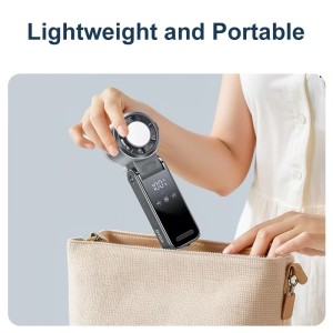 قیمت و خرید پنکه دستی تاشو نوکسو مدل FAN‑N1 | خنک‌کننده قوی 29000 دور در دقیقه با باتری 3600 میلی‌آمپر