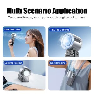 قیمت و خرید پنکه دستی تاشو نوکسو مدل FAN‑N1 | خنک‌کننده قوی 29000 دور در دقیقه با باتری 3600 میلی‌آمپر