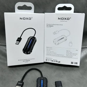 قیمت وخرید آداپتور بی‌سیم نوکسو مدل  CP‑N1 | تبدیل CarPlay سیمی به بی‌سیم + Android Auto 2in1