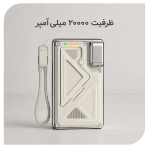 پاوربانک وایرلس  35 وات نوکسو مدل PN-8 ظرفیت 20000 میلی‌ آمپرساعت