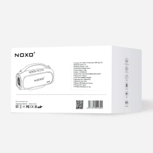 اسپیکر بلوتوثی نوکسو  AURA | توان 60 وات، بلوتوث 5.3، ضد آب IPX5، RGB