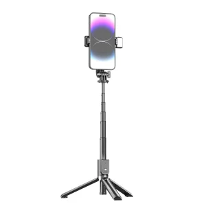 مونوپاد سلفی نوکسو مدل SS‑N1 | دسته سلفی چندکاره با چراغ LED و ریموت بلوتوث
