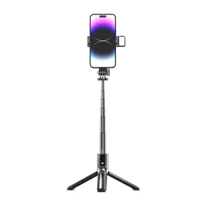 مونوپاد و سه پایه سلفی بلوتوثی نوکسو مدل SS‑N1 با نور LED و ریموت کنترل