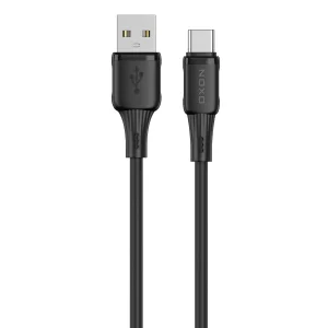 کابل USB‑A به Type‑C نوکسو مدل CN‑8 | کابل شارژ 2.4A سیلیکونی 1 متری