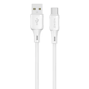 کابل USB‑A به Type‑C نوکسو مدل CN‑8 | کابل شارژ 2.4A سیلیکونی 1 متری
