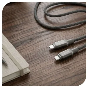 کابل شارژ 60 وات Type-C به Type-C نوکسو مدل CN-10 | نایلونی طول 1.2 متر
