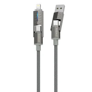 کابل شارژ چندکاره 4 در 1 نوکسو مدل CN-11 طول 1.2 متر