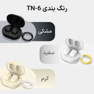 هندزفری بلوتوثی مینی نوکسو مدل TN‑6 بلوتوث 5.4 با طراحی In‑Ear